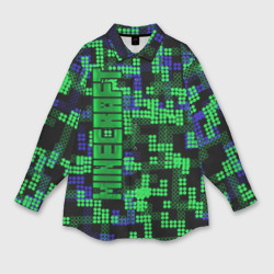 Мужская рубашка oversize 3D Minecraft