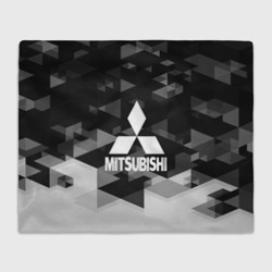 Плед 3D Mitsubishi sport geometry