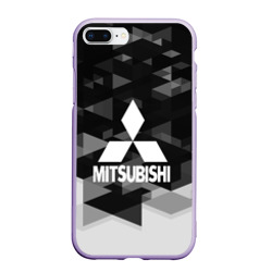 Чехол для iPhone 7Plus/8 Plus матовый Mitsubishi sport geometry