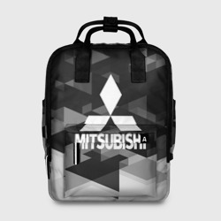 Женский рюкзак 3D Mitsubishi sport geometry