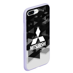 Чехол для iPhone 7Plus/8 Plus матовый Mitsubishi sport geometry - фото 2