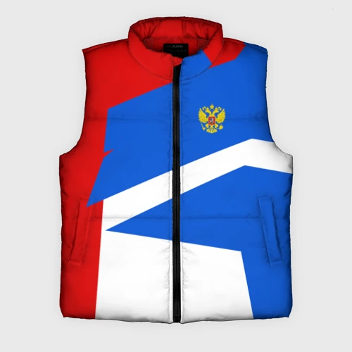 Мужской жилет утепленный 3D Russia sport