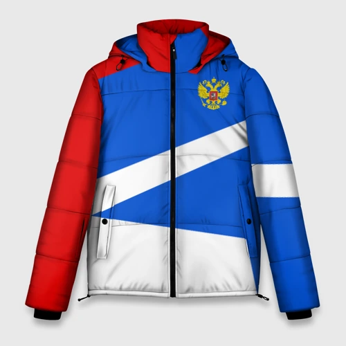 Мужская зимняя куртка 3D Russia sport