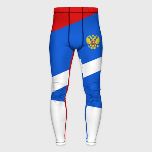 Мужские тайтсы 3D Russia sport