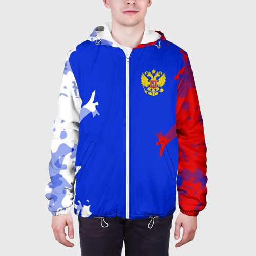 Мужская куртка 3D Russia sport, цвет 3D печать - фото 4