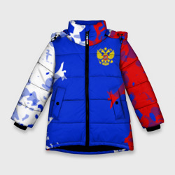 Зимняя куртка для девочек 3D Russia sport