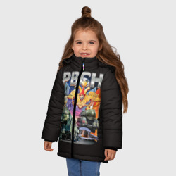 Зимняя куртка для девочек 3D РВСН - фото 2