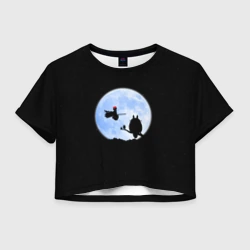 Totoro and the moon