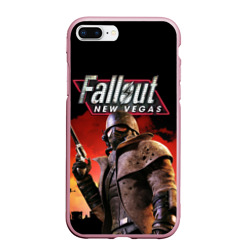 Чехол для iPhone 7Plus/8 Plus матовый Fallout New Vegas