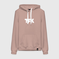 Женская толстовка хлопок TFK logo white