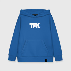 Детская толстовка хлопок TFK logo white