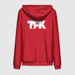 Мужская толстовка на молнии хлопок TFK logo white