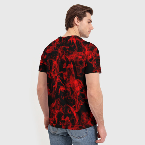 Мужская футболка 3D с принтом AVENGED SEVENFOLD | ЭВЕНДЖЕТ СЭВЭНФОЛД, вид сзади #2