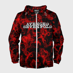 Мужская ветровка 3D Avenged sevenfold эвенджет сэвэнфолд