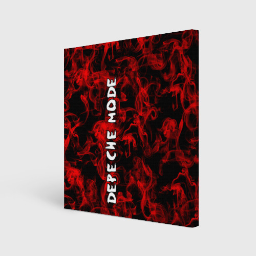 Холст квадратный Depeche Mode, цвет 3D печать