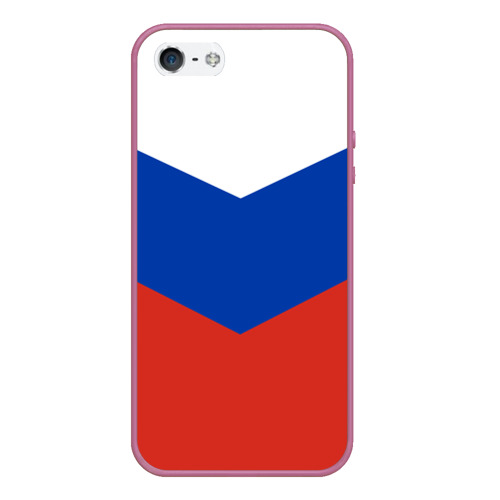 Чехол для iPhone 5/5S матовый Россия