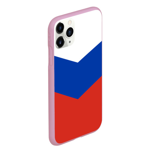 Чехол для iPhone 11 Pro Max матовый Россия, цвет розовый - фото 3