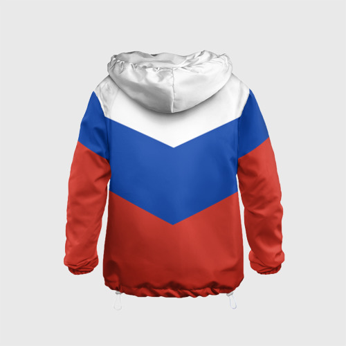 Детская ветровка 3D Россия, цвет белый - фото 2