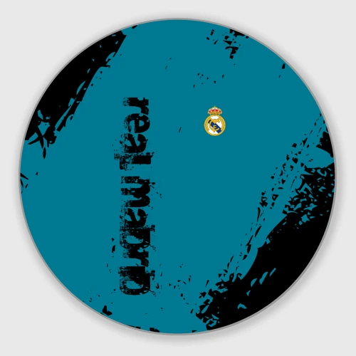 Круглый коврик для мышки Real madrid - grange style