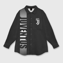 Женская рубашка oversize 3D Juventus Ювентус