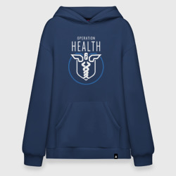 Худи SuperOversize хлопок Operation health