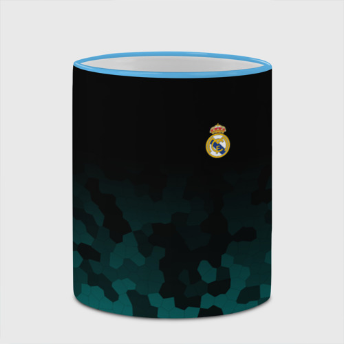 Кружка с полной запечаткой Real Madrid, цвет Кант небесно-голубой - фото 4