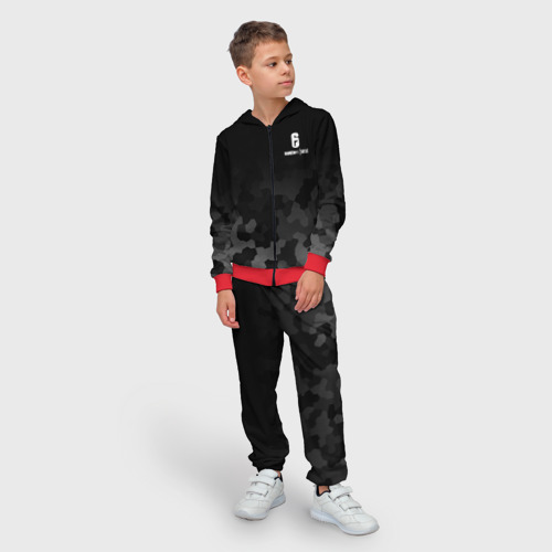 Детский 3D костюм с принтом RAINBOW SIX SIEGE | РАДУГА 6 ОСАДА | R6S, фото на моделе #1