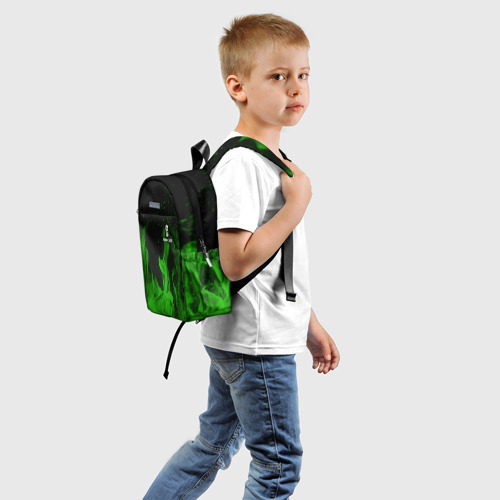 Детский рюкзак 3D с принтом RAINBOW SIX SIEGE, вид сзади #1
