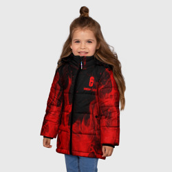 Зимняя куртка для девочек 3D Rainbow Six Siege радуга 6 осада R6S - фото 2