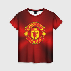 Женская футболка 3D Manchester United F.C