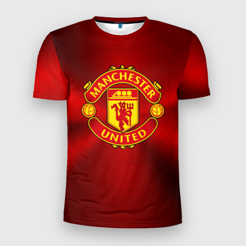 Мужская футболка 3D Slim Manchester United F.C, цвет 3D печать