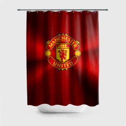 Штора 3D для ванной Manchester United F.C