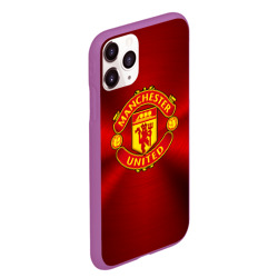 Чехол для iPhone 11 Pro Max матовый Manchester United F.C - фото 2