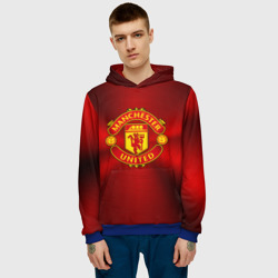 Мужская толстовка 3D Manchester United F.C - фото 2