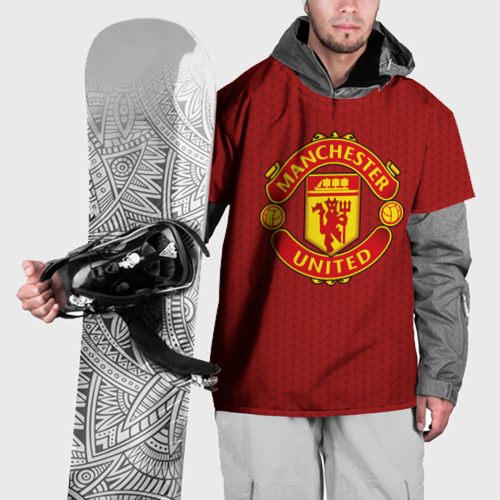 Накидка на куртку 3D Manchester United Knitted