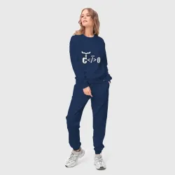Женский костюм хлопок Велосипед программиста - фото 2