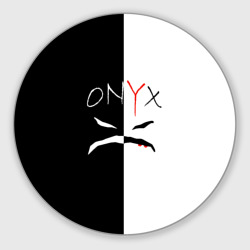 Круглый коврик для мышки Onyx