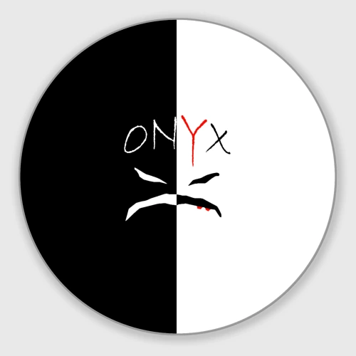 Круглый коврик для мышки Onyx