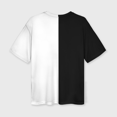 Женская футболка oversize 3D Onyx, цвет 3D печать - фото 2
