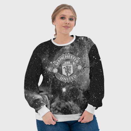 Женский свитшот 3D Manchester United Cosmos  - фото 6