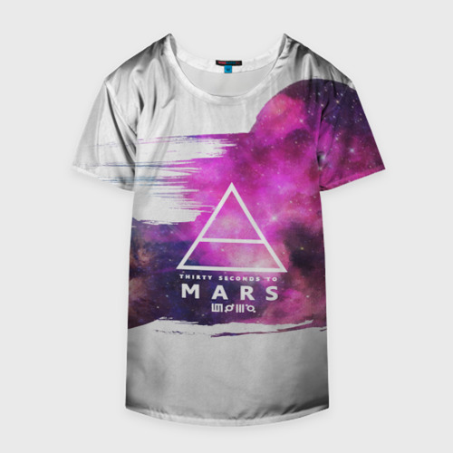 Накидка на куртку 3D 30 Seconds to Mars, цвет 3D печать - фото 4