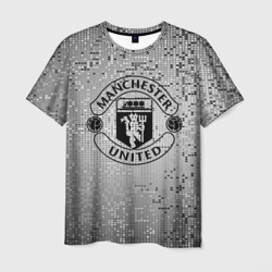 Мужская футболка 3D Манчестер Юнайтед Pixels
