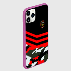 Чехол для iPhone 11 Pro матовый Камуфляж Полиция - фото 2