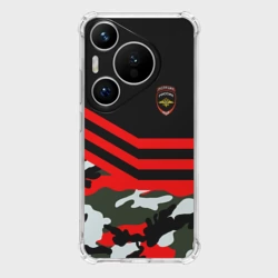 Чехол для Huawei Pura 70 Камуфляж Полиция