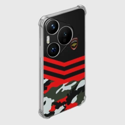 Чехол для Huawei Pura 70 Камуфляж Полиция - фото 2