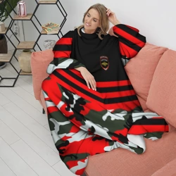 Плед с рукавами Камуфляж Полиция - фото 2