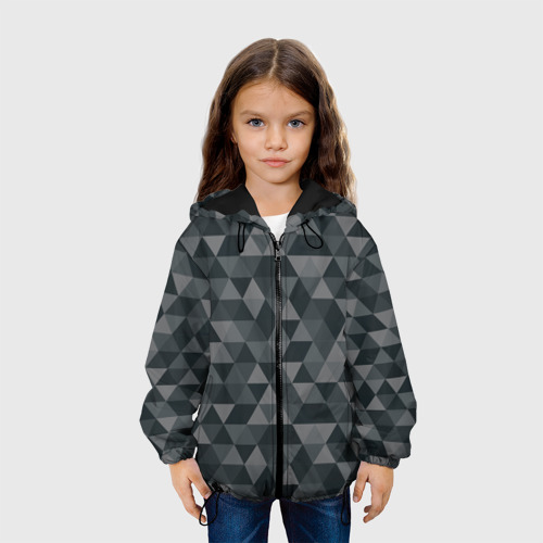 Детская куртка 3D Hipster gray, цвет черный - фото 4