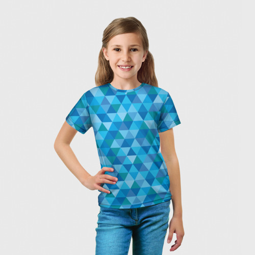 Детская футболка 3D Hipster blue - фото 5