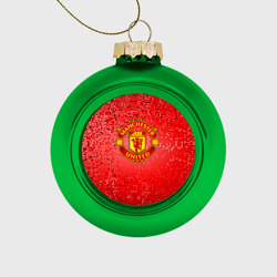Стеклянный ёлочный шар ФК Манчестер Юнайтед