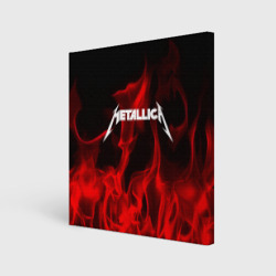 Холст квадратный Metallica